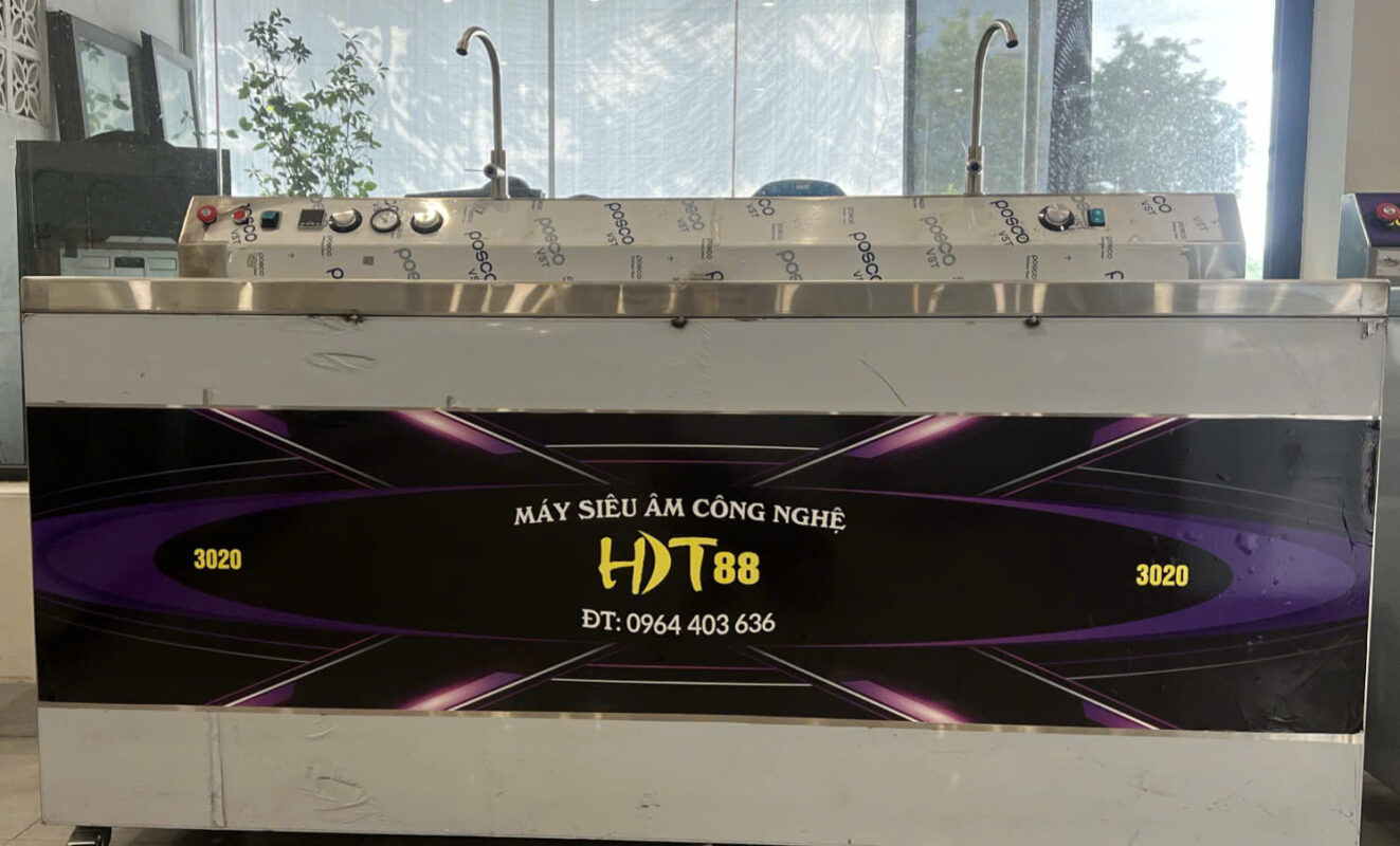 Máy rửa bát siêu âm mã 2020