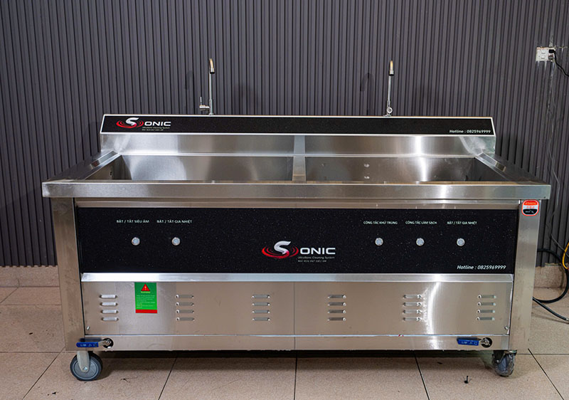 Máy rửa bát sonic cỡ 1m6. 1m8. 2m. 2m2
